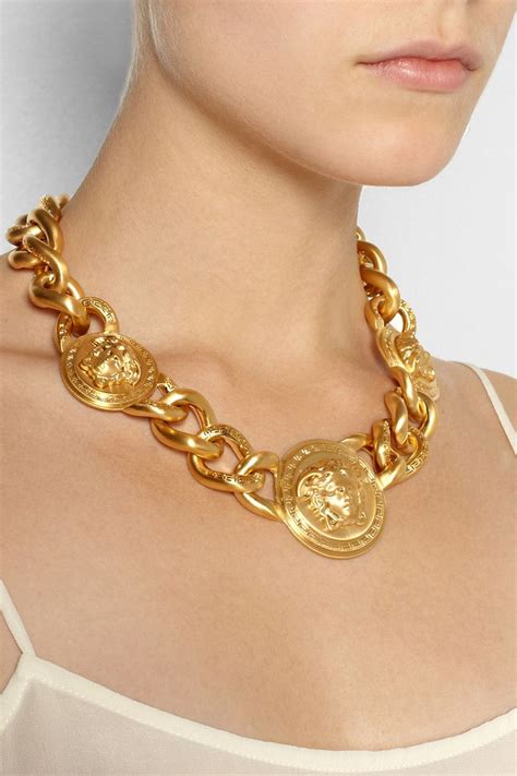 medusa head versace chain|why does Versace use medusa.